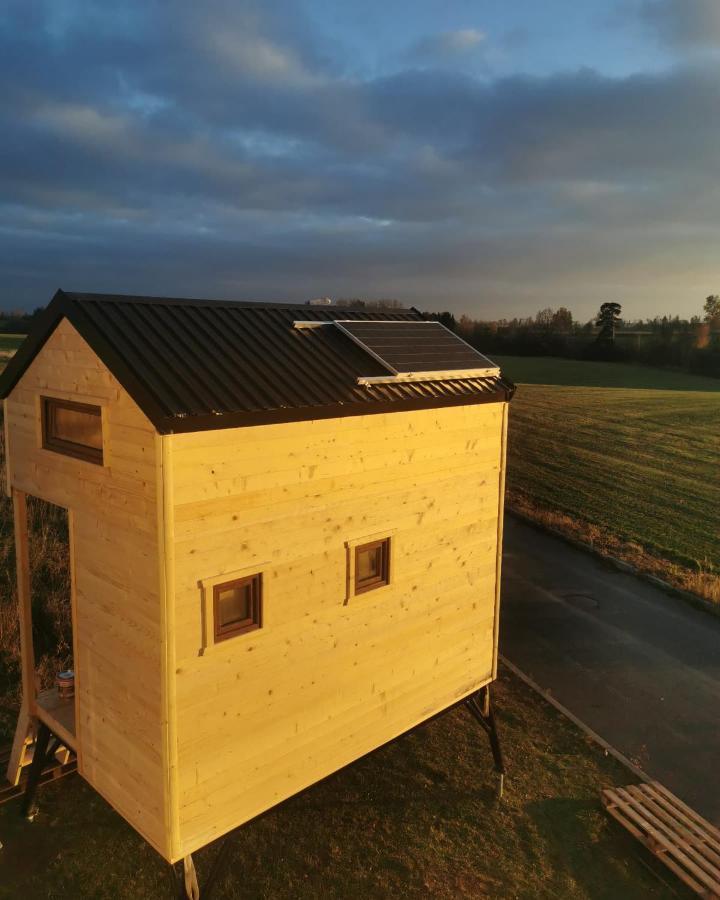 Treehome Tinyhouse Střítež Bagian luar foto