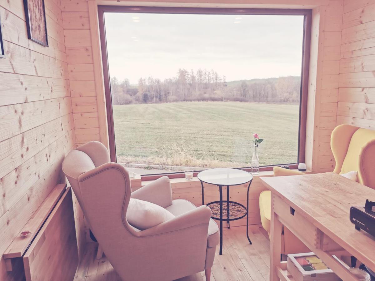Treehome Tinyhouse Střítež Bagian luar foto