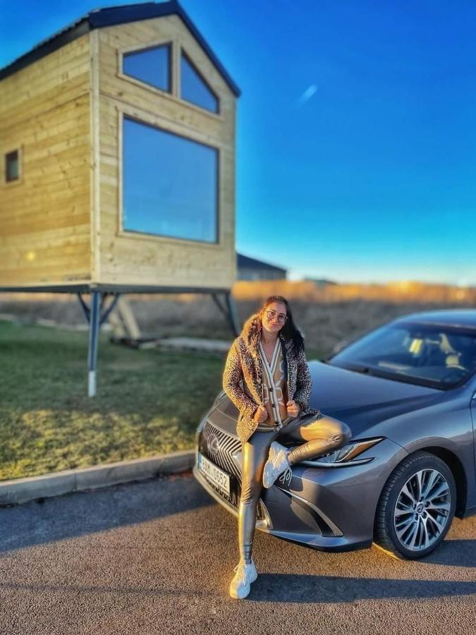Treehome Tinyhouse Střítež Bagian luar foto