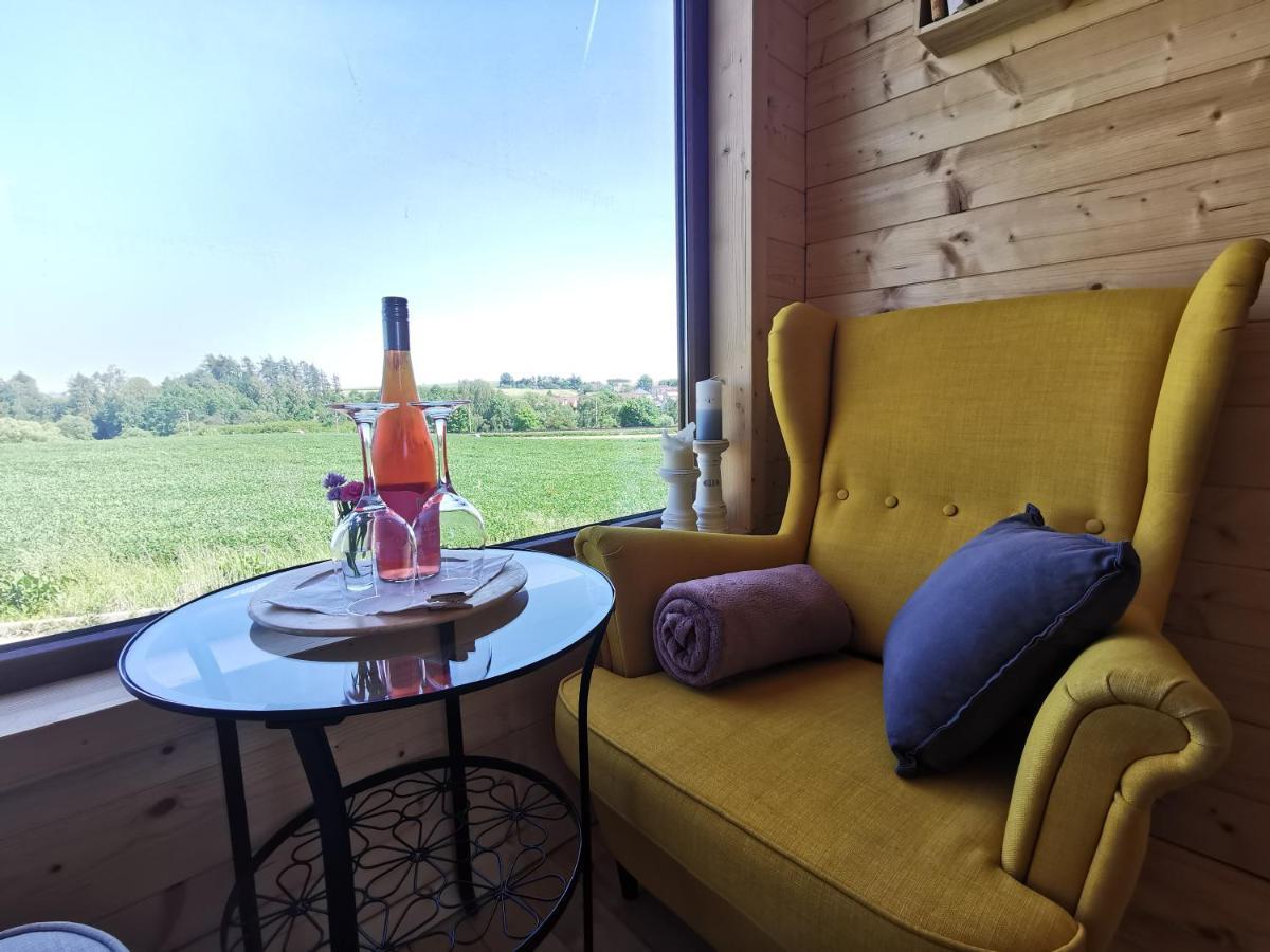 Treehome Tinyhouse Střítež Bagian luar foto