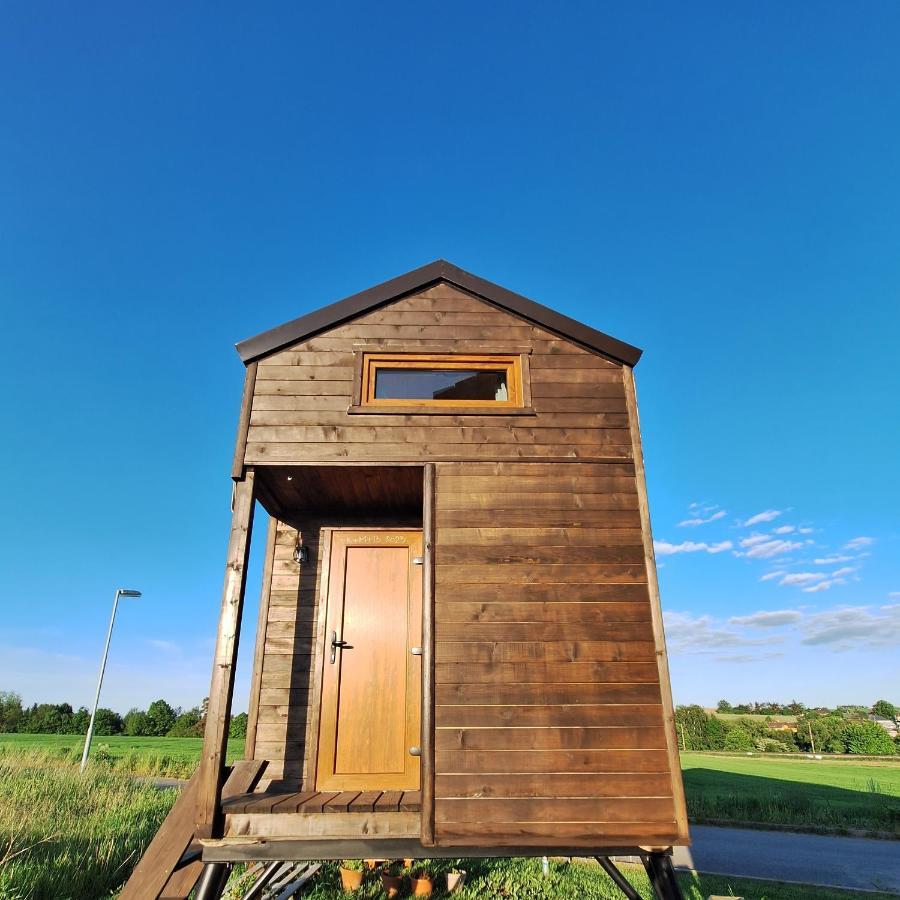 Treehome Tinyhouse Střítež Bagian luar foto