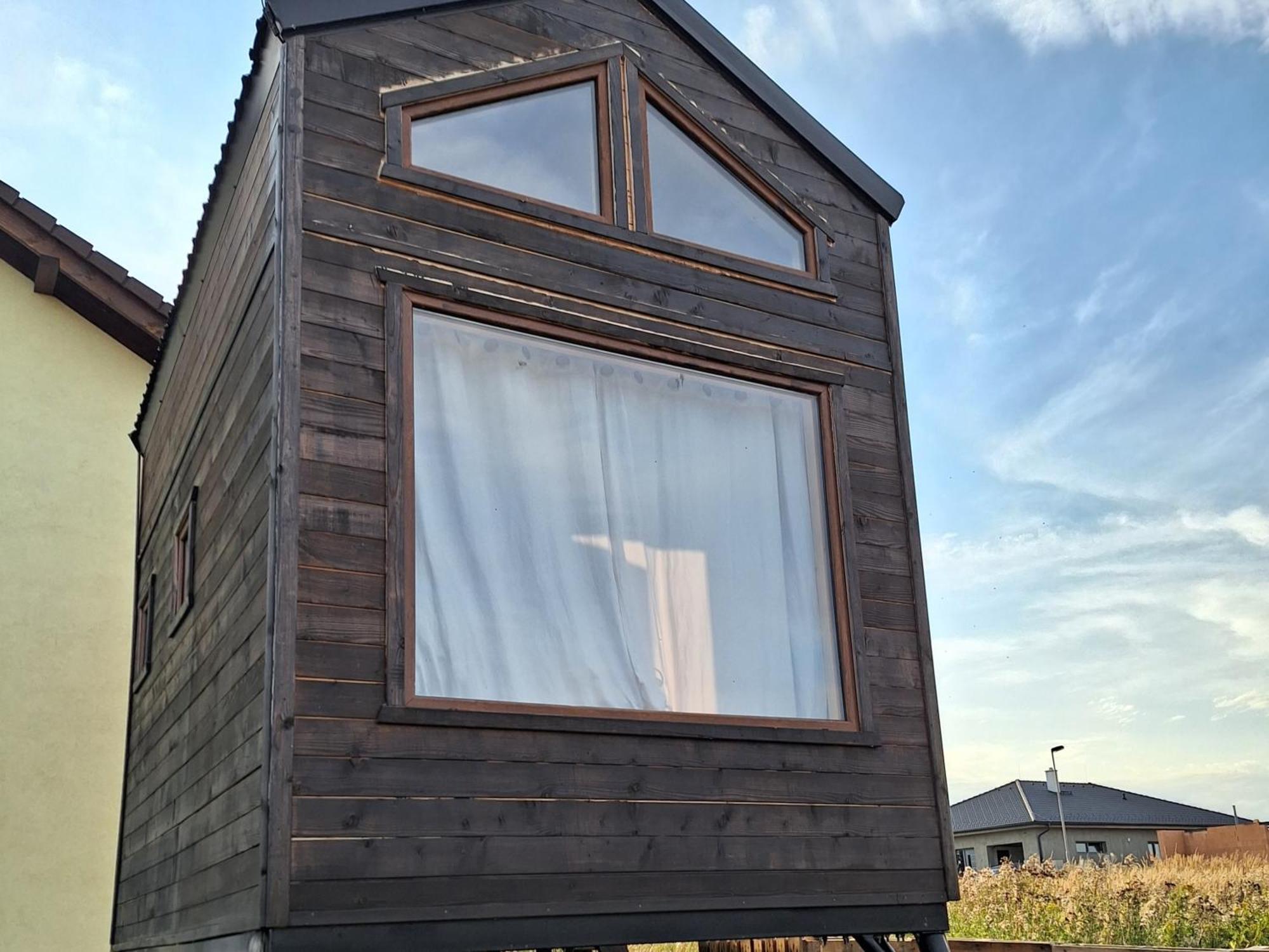 Treehome Tinyhouse Střítež Bagian luar foto